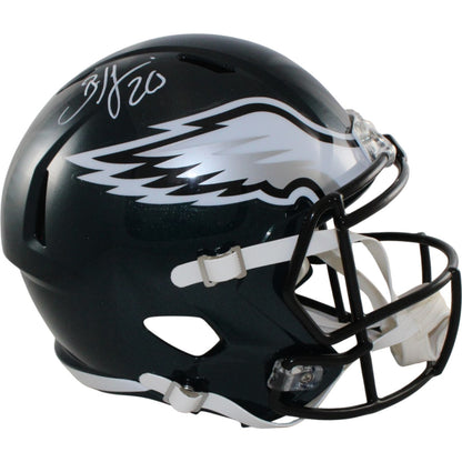 Brian Dawkins Philadelphia Eagles Signed Full Size Replica Helmet BAS