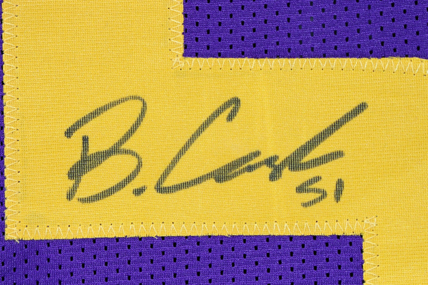 Blake Cashman Signed Pro Style Purple Jersey