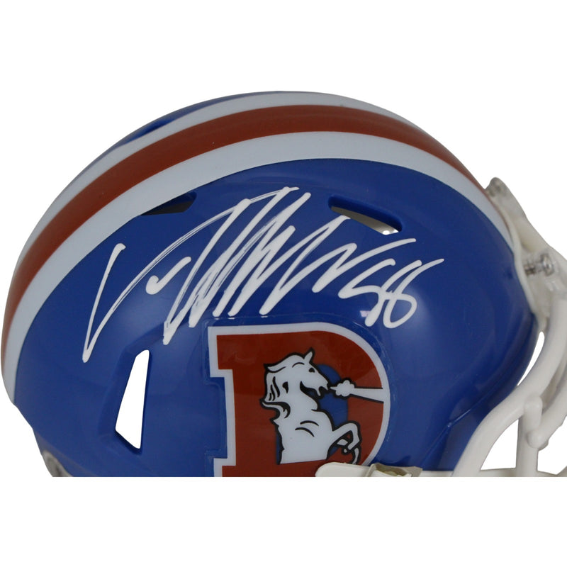 denver broncos mini football helmets Riddell Speed Helmet - 1997 True On Found some mini helmets to