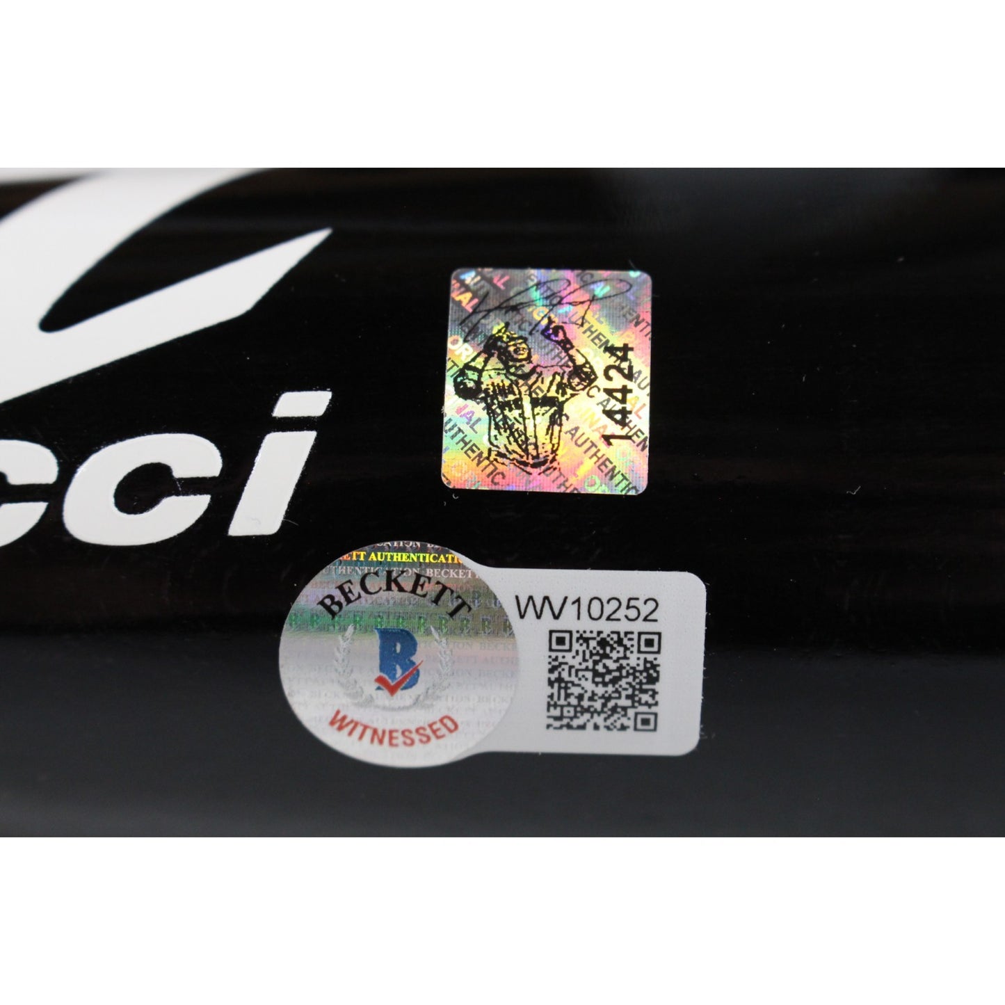 David Ortiz Signed Boston Red Sox Marucci Game Model Bat HOF Inscription