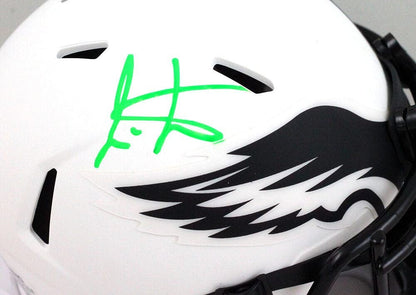 Cris Carter Signed Philadelphia Eagles Lunar Speed Mini Helmet