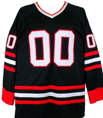 Chevy Chase Signed Clark Griswold Black Hockey Style Jersey