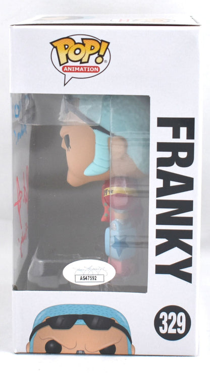 Patrick Seitz Signed Franky One Piece Funko Pop #329