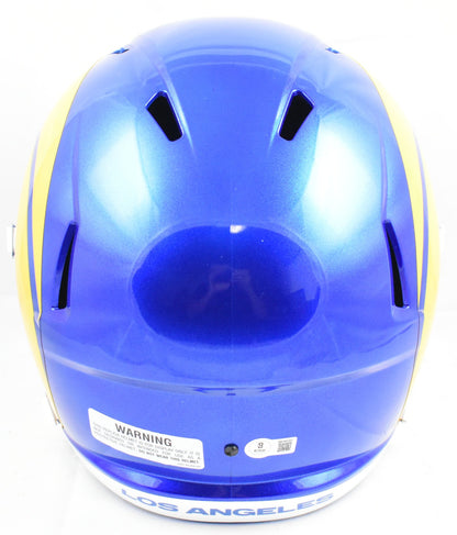 Jared Verse Signed Los Angeles Rams Full Size Speed Replica Helmet
