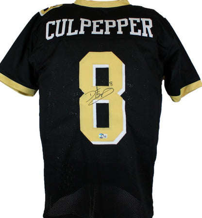Daunte Culpepper Autographed Black Custom College Jersey