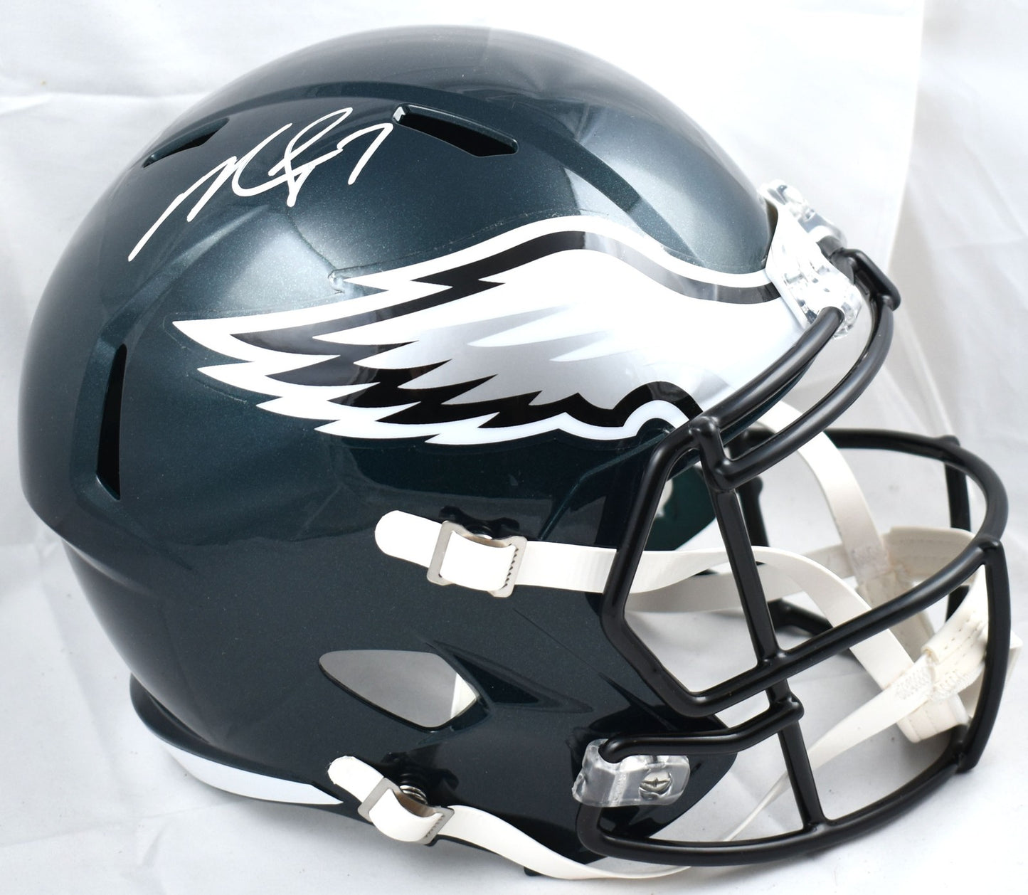 Michael Vick Signed Philadelphia Eagles Full Size Replica Helmet