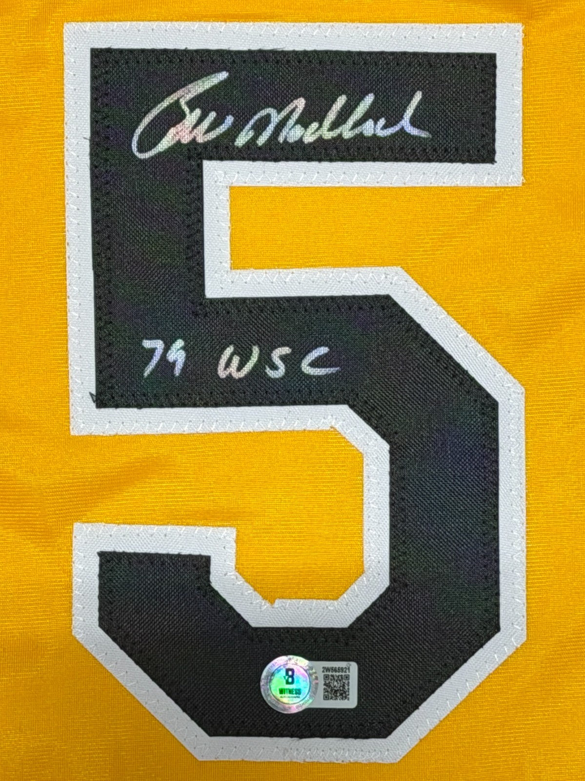 Bill Madlock Signed Pittsburgh Custom Baseball Jersey (79 WSC)