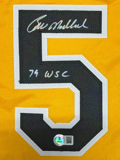 Bill Madlock Signed Pittsburgh Custom Baseball Jersey (79 WSC)