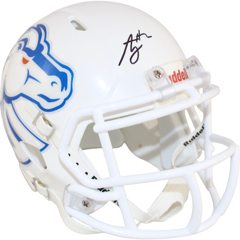 Ashton Jeanty Boise State Broncos Autographed Mini Helmet