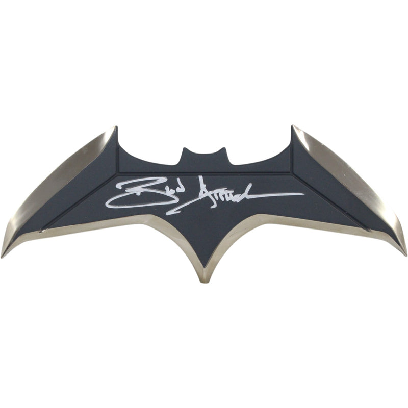 Ben Affleck Autographed Batman Batarang Figurine