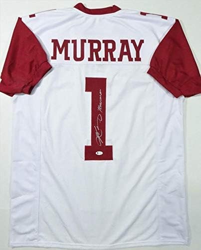 Kyler Murray Autographed White Custom Football Jersey