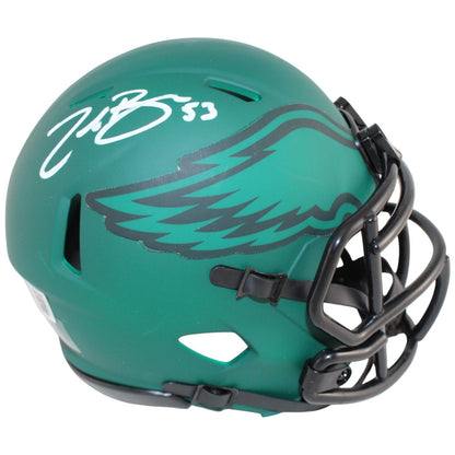 Zack Baun Philadelphia Eagles Rave Mini Helmet Autographed