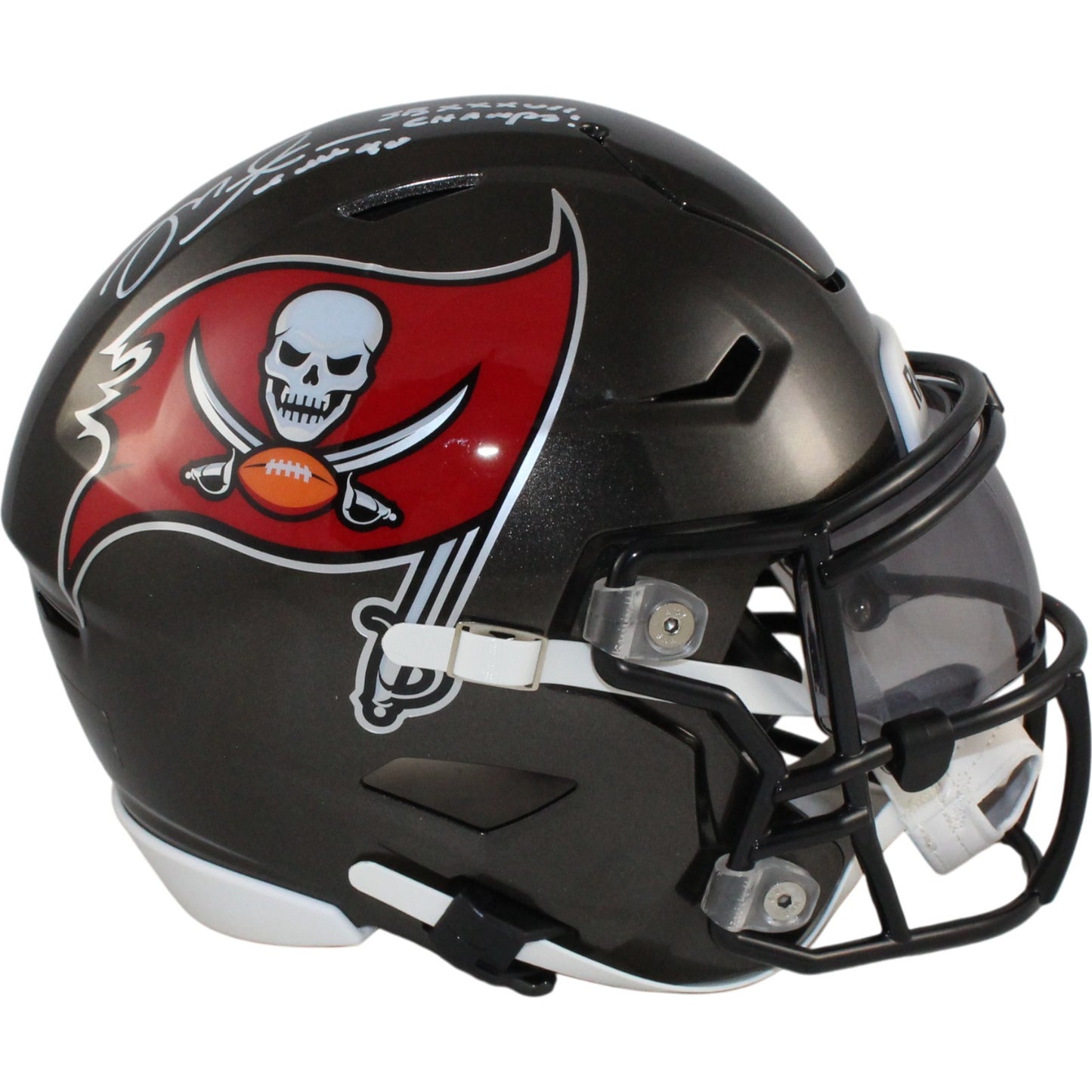 Mike Alstott Signed Tampa Bay Buccaneers Midi Helmet "A-Train"