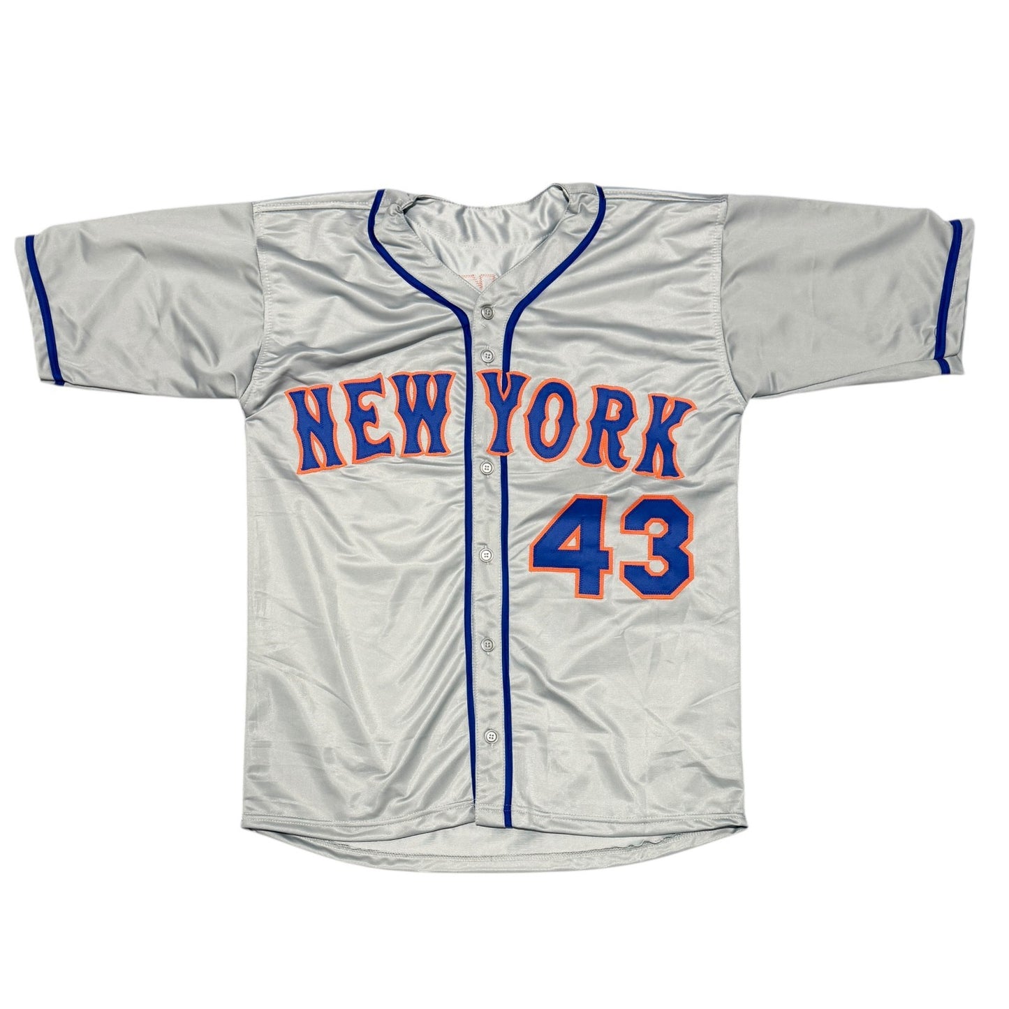 R.A. Dickey Signed New York Mets Custom Jersey 2012 NL CY JSA Witness