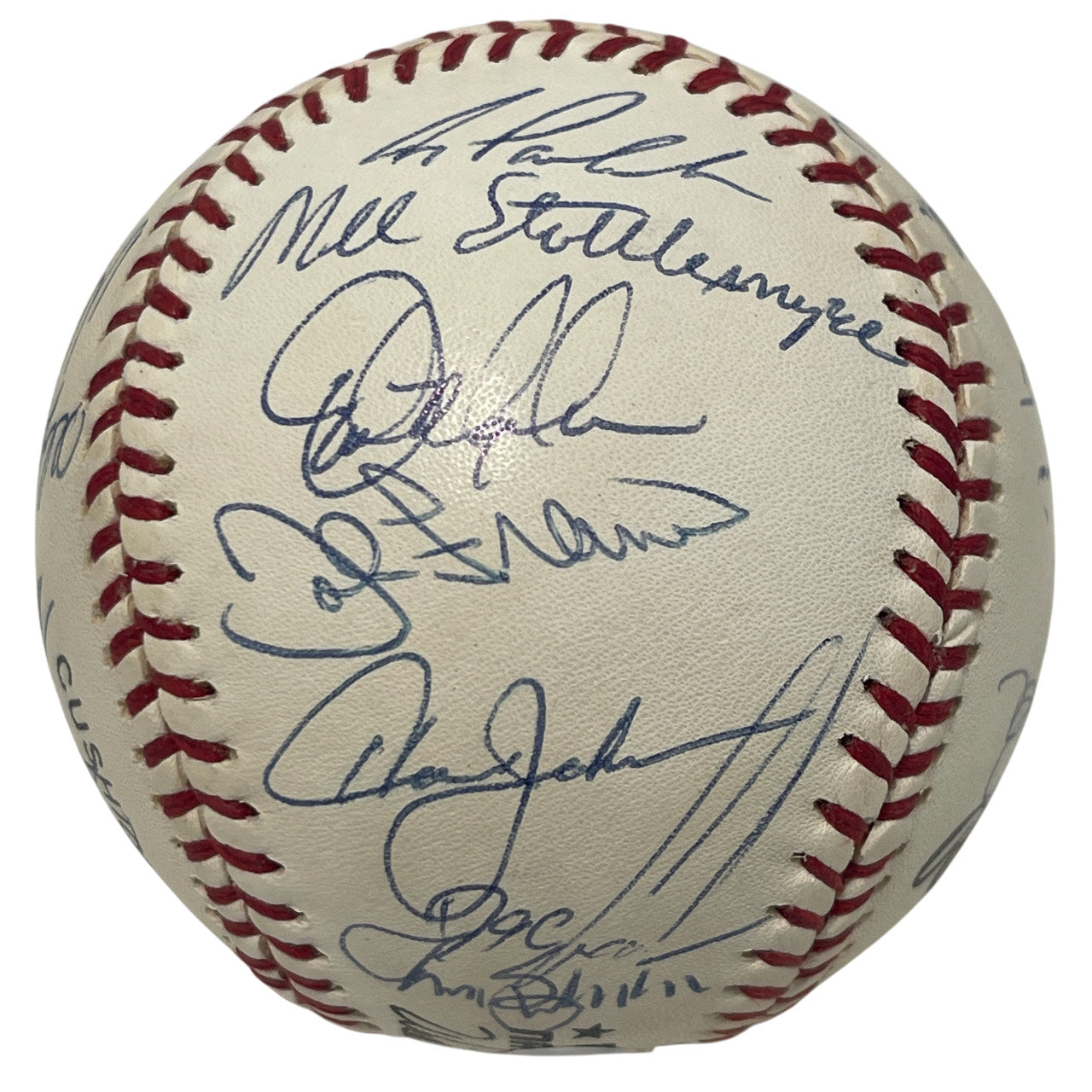 1991 New York Mets Team Signed Official National League Baseball JSA LOA