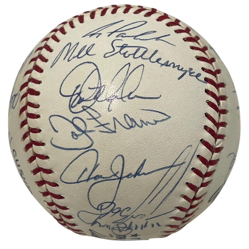 1991 New York Mets Team Signed Official National League Baseball JSA LOA