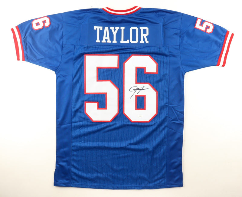 Lawrence Taylor Signed New York Giants Custom Jersey (JSA COA)