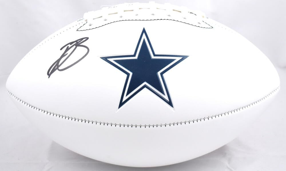 DaRon Bland Autographed Dallas Cowboys Logo Football
