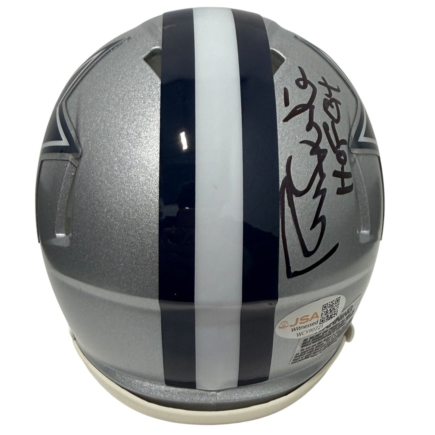 Randy White Dallas Cowboys Signed Speed Mini Helmet (HOF 94)