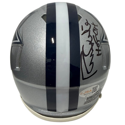 Randy White Dallas Cowboys Signed Speed Mini Helmet (HOF 94)
