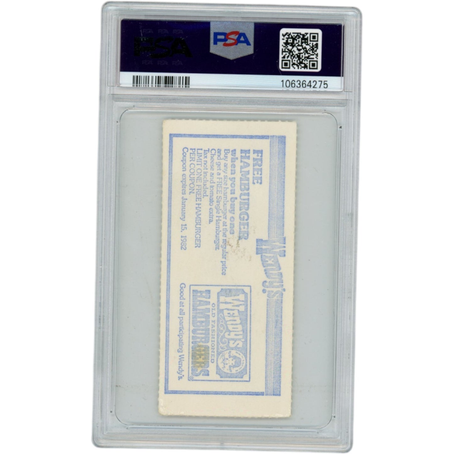 Howie Long Autographed Oakland Raiders NFL Debut PSA 5 Authenticated Ticket Stub