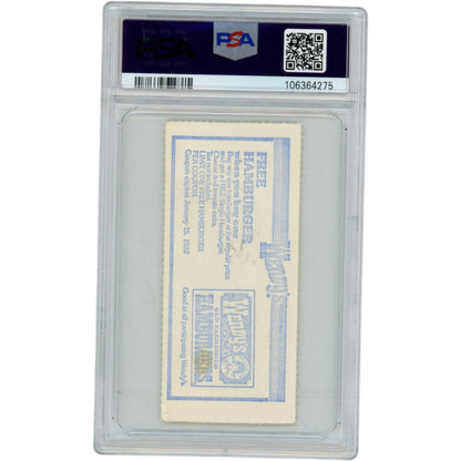 Howie Long Autographed Oakland Raiders NFL Debut PSA 5 Authenticated Ticket Stub