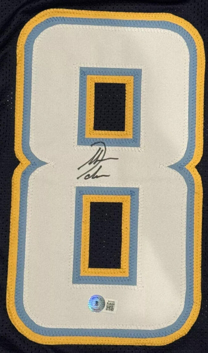 Antonio Gates Signed San Diego Chargers Custom Football Jersey BAS