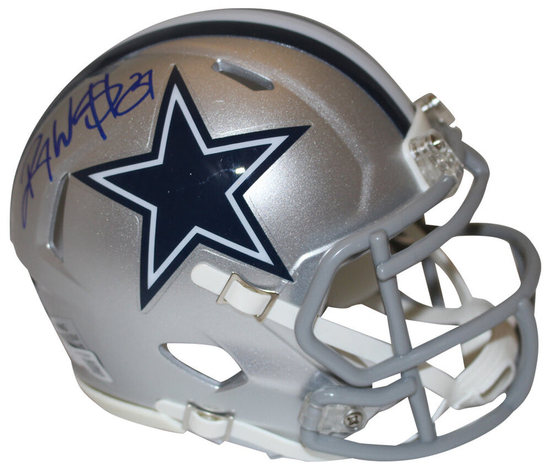 Roy Williams Signed Dallas Cowboys Speed Mini Helmet Beckett