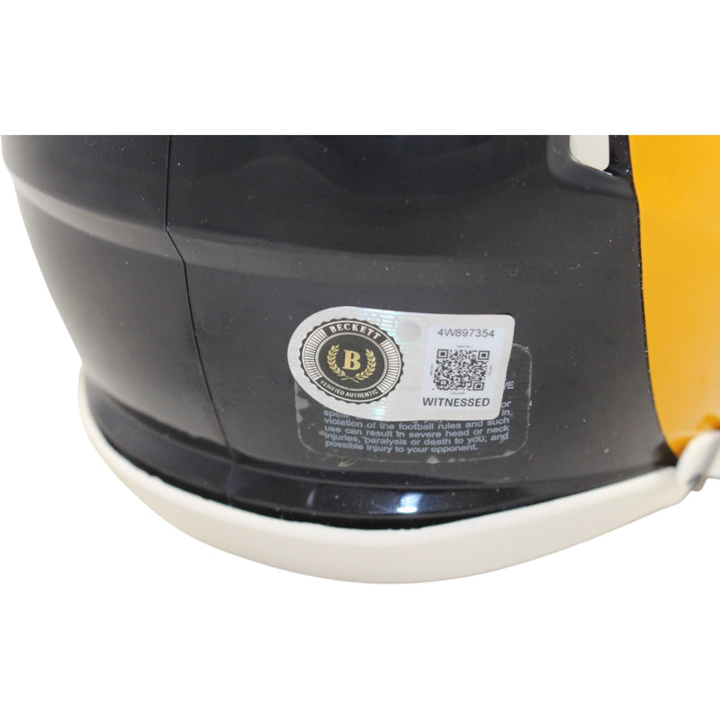 Torry Holt Signed Los Angeles Rams Throwback Mini Helmet