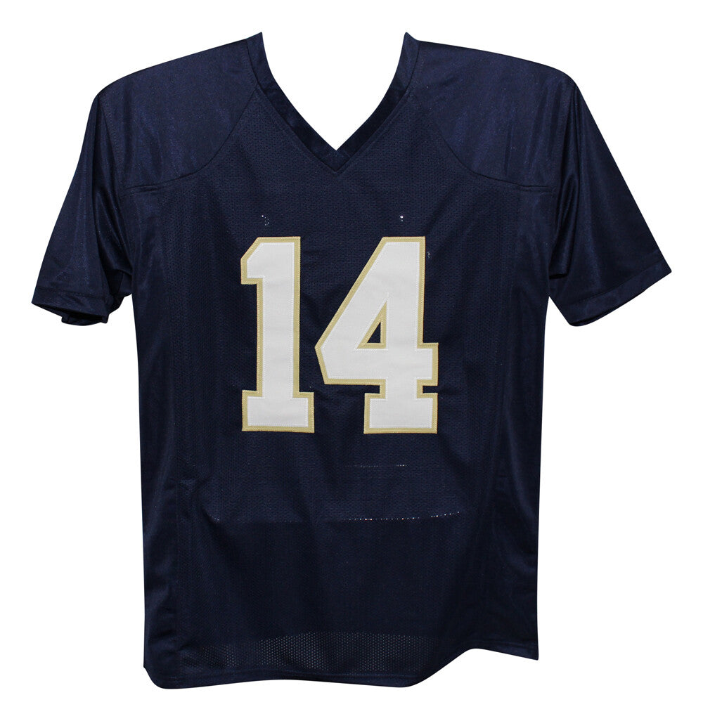 Kyle Hamilton Autographed Notre Dame College Style Jersey
