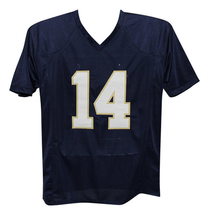 Kyle Hamilton Autographed Notre Dame College Style Jersey