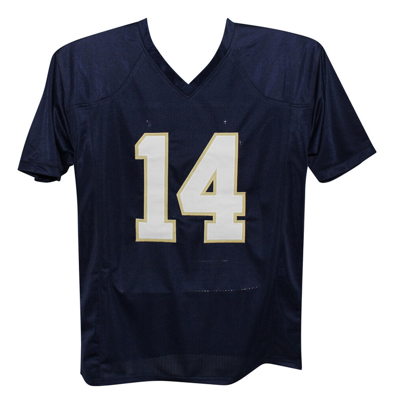 Kyle Hamilton Autographed Notre Dame College Style Jersey