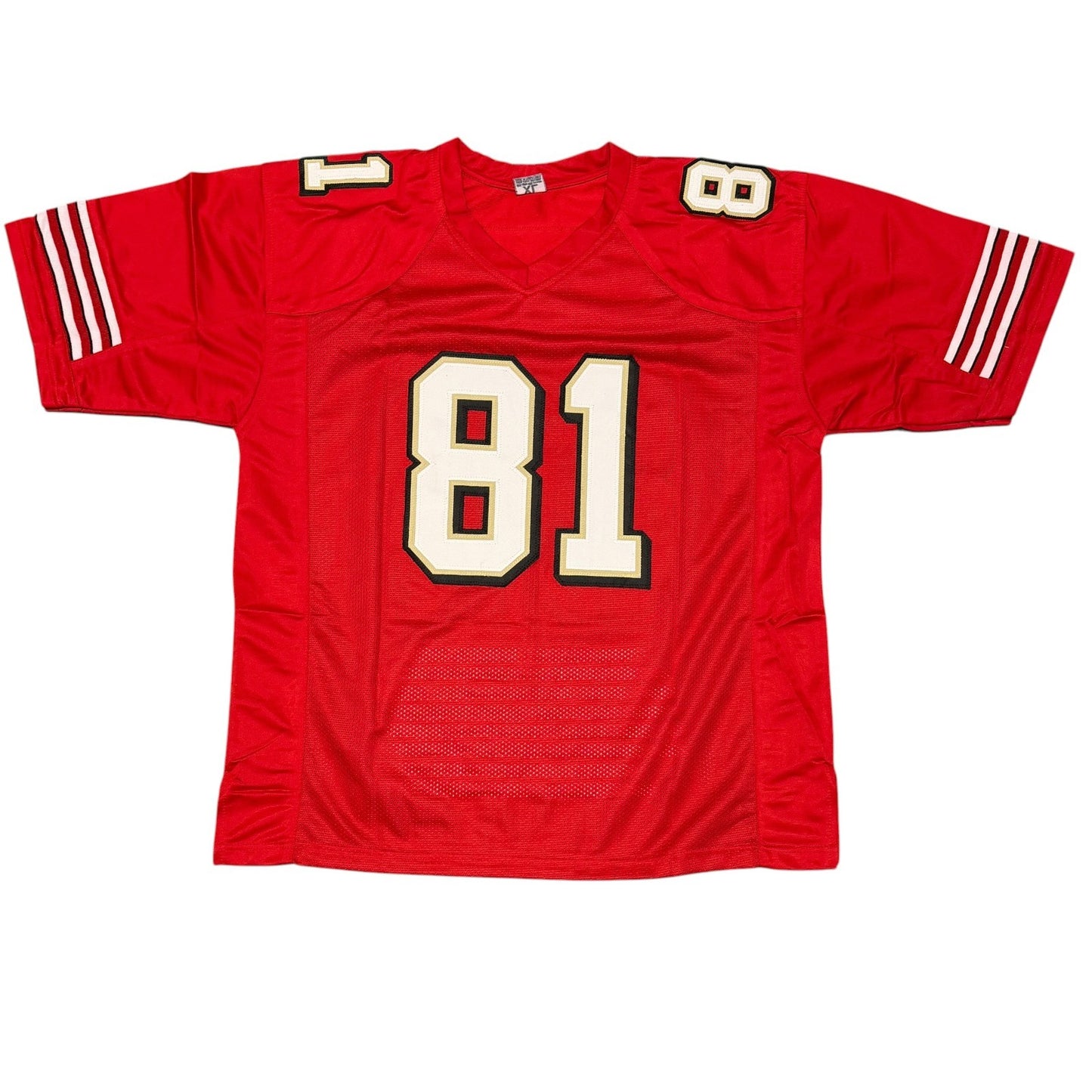 Terrell Owens San Francisco 49ers Signed Custom Stat Jersey (JSA COA)