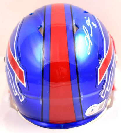 Damar Hamlin Signed Buffalo Bills Flash Speed Mini Helmet