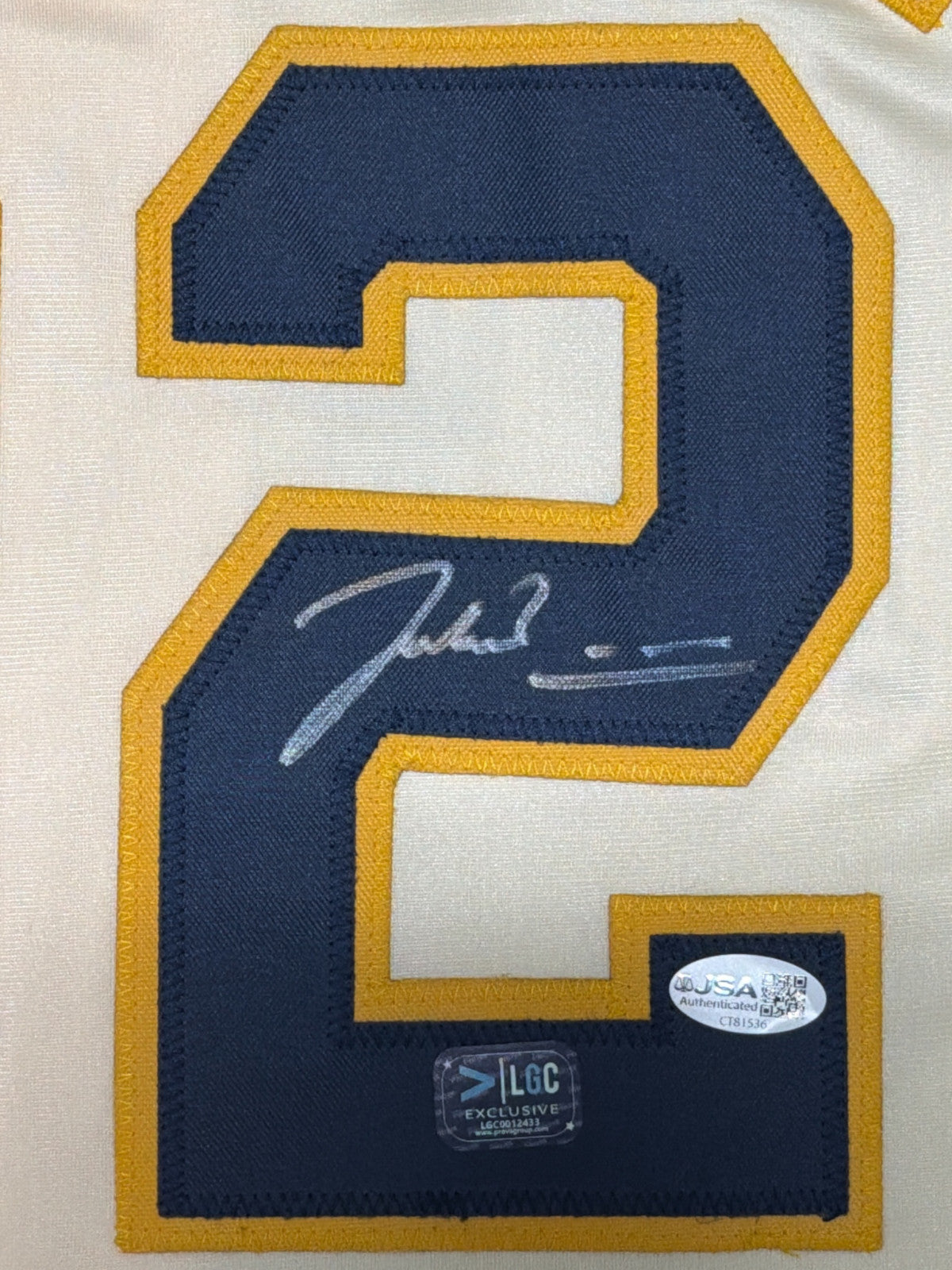 Jacob Misiorowski Signed Milwaukee Brewers Custom Jersey