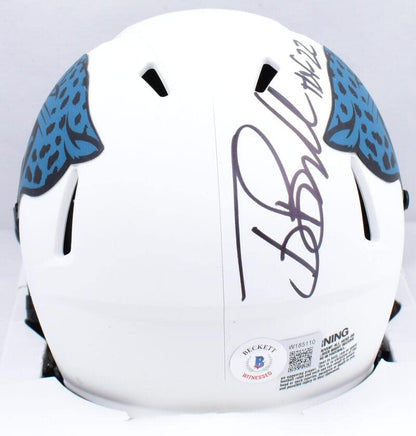 Tony Boselli Signed Jacksonville Jaguars Lunar Speed Mini Helmet