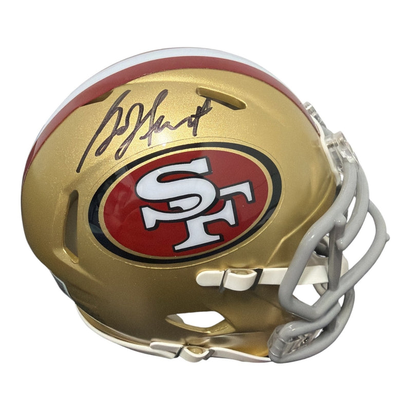 Garrison Hearst Signed San Francisco 49ers Mini Helmet