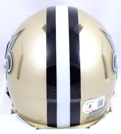 Derek Carr Signed New Orleans Saints Speed Mini Helmet