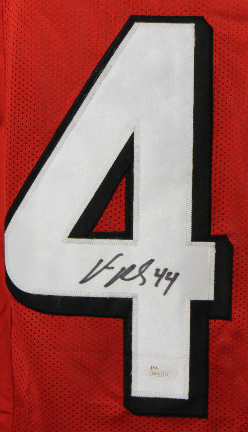 Vic Beasley Signed Atlanta Falcons Custom Jersey JSA