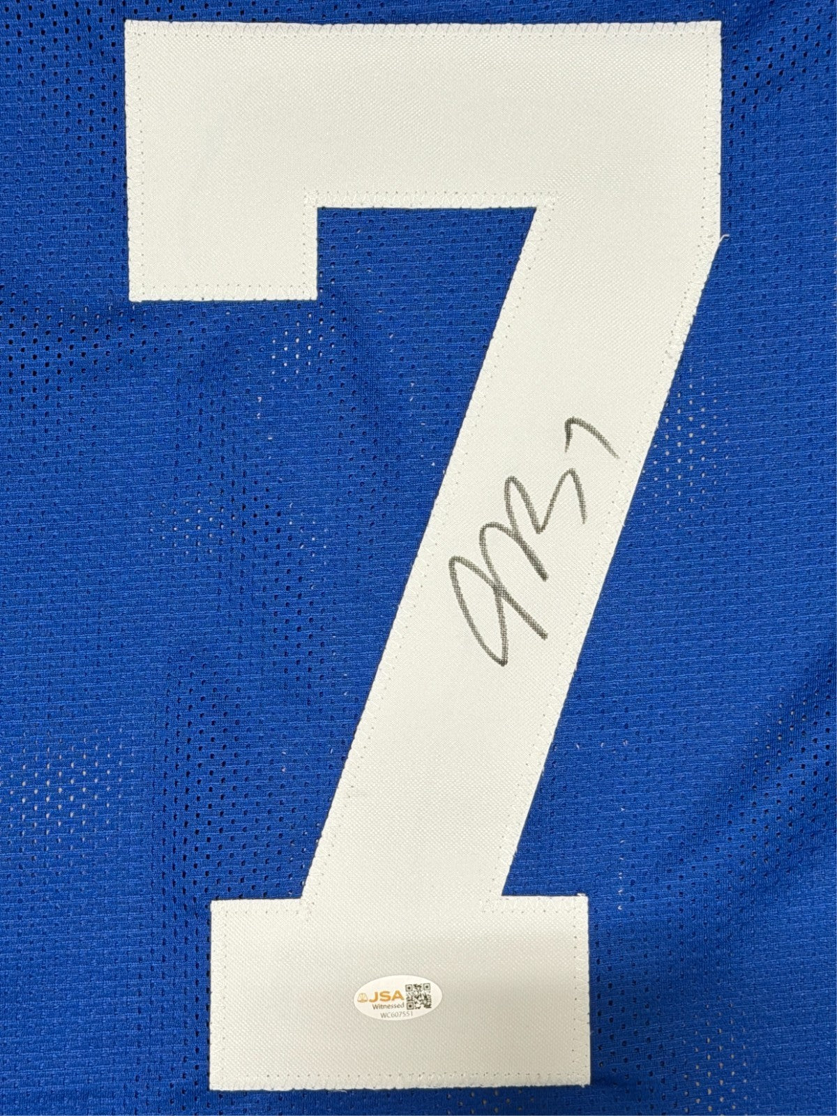Jacoby Brissett Autographed Indianapolis Colts Custom Jersey