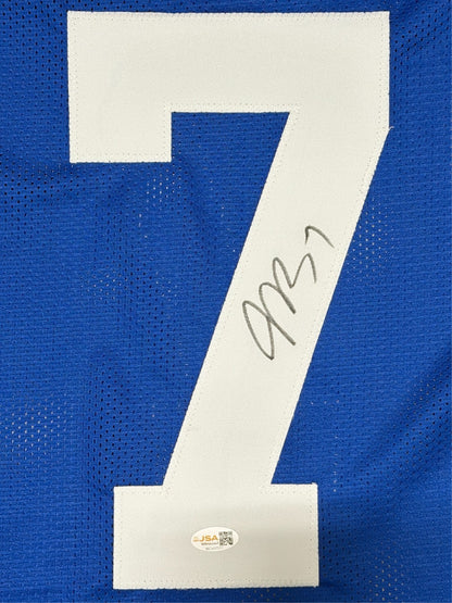 Jacoby Brissett Autographed Indianapolis Colts Custom Jersey
