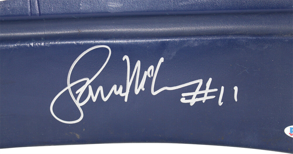 Dickerson, James & McIlhenny Signed SMU Mustangs "Pony Express" Seatback