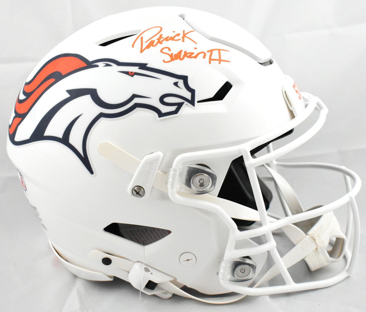 Patrick Surtain II Autographed Denver Broncos 2024 Alternate Speedflex Helmet