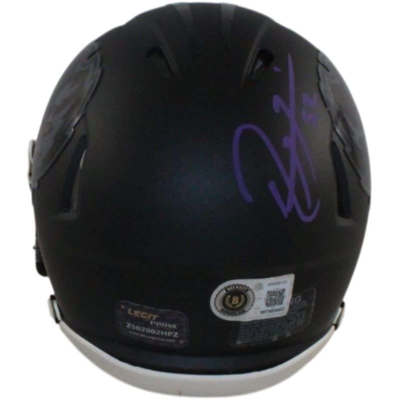 Ray Lewis Signed Baltimore Ravens 2026 Alternate #2 Mini Helmet
