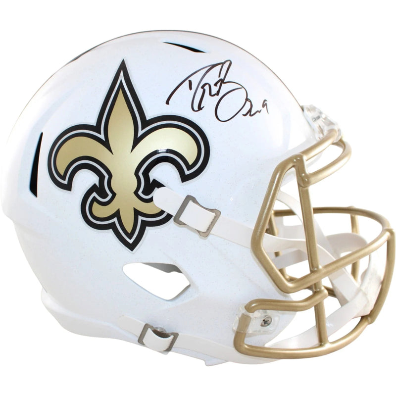 Drew Brees Autographed New Orleans Saints 2025 Alternate Full Size Helmet