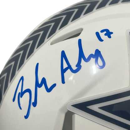 Brandon Aubrey Signed Dallas Cowboys 2024 Salute to Service Mini Helmet