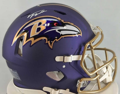 Trey Hendrickson Signed Baltimore Ravens Authentic Alternate Helmet