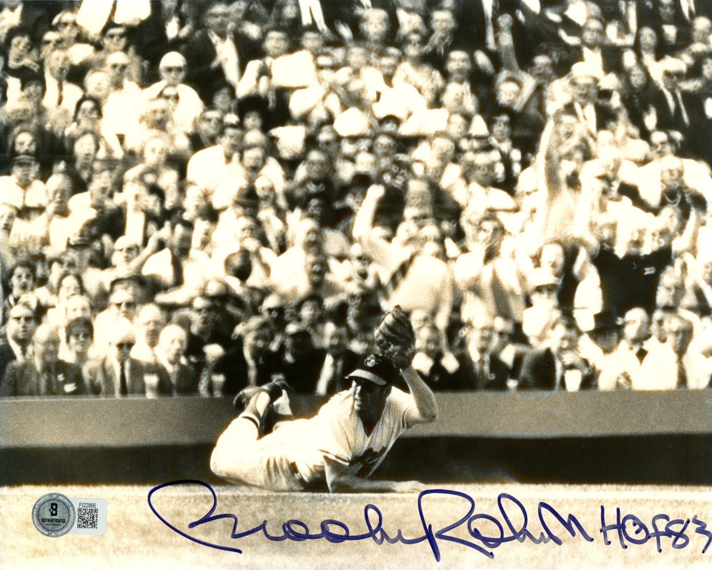 Brooks Robinson Signed Baltimore Orioles 8x10 Photo