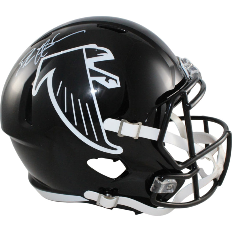 Deion Sanders Atlanta Falcons Autographed Full Size Replica Throwback Helmet