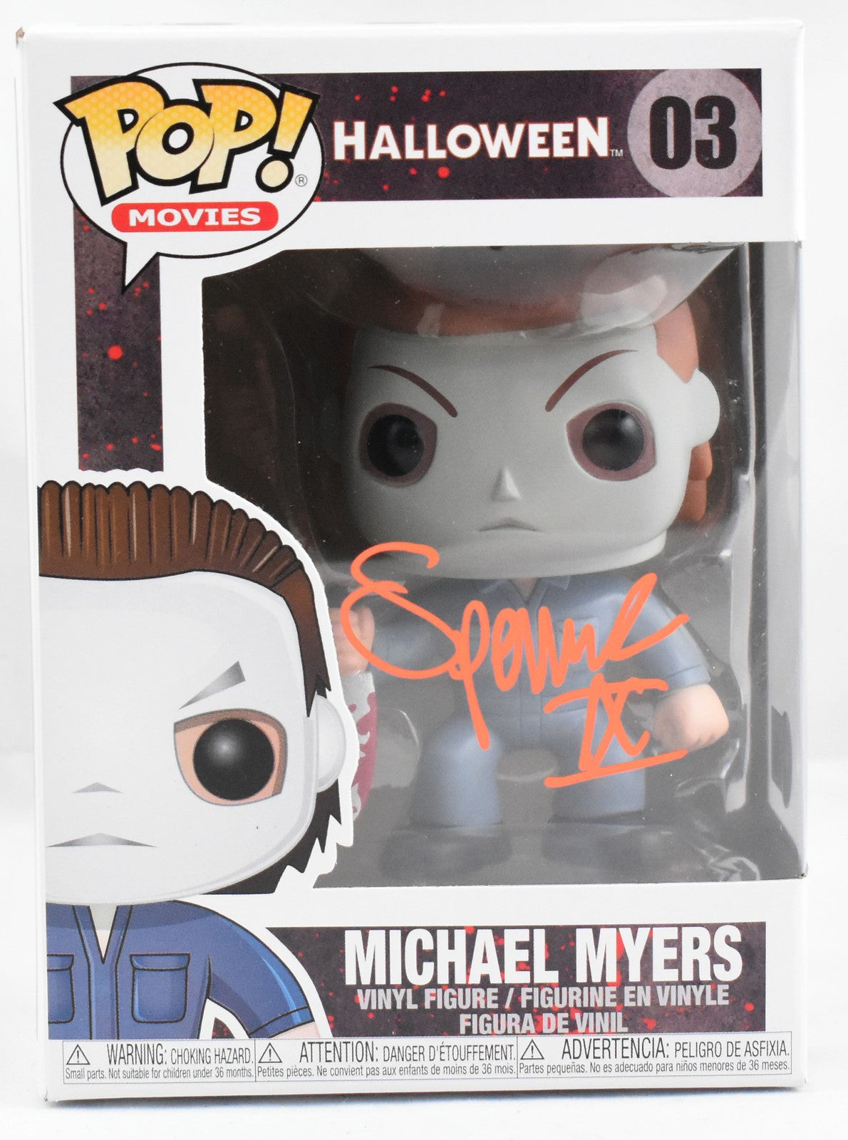 Spencer Charnas Signed Michael Myers Funko Pop #03